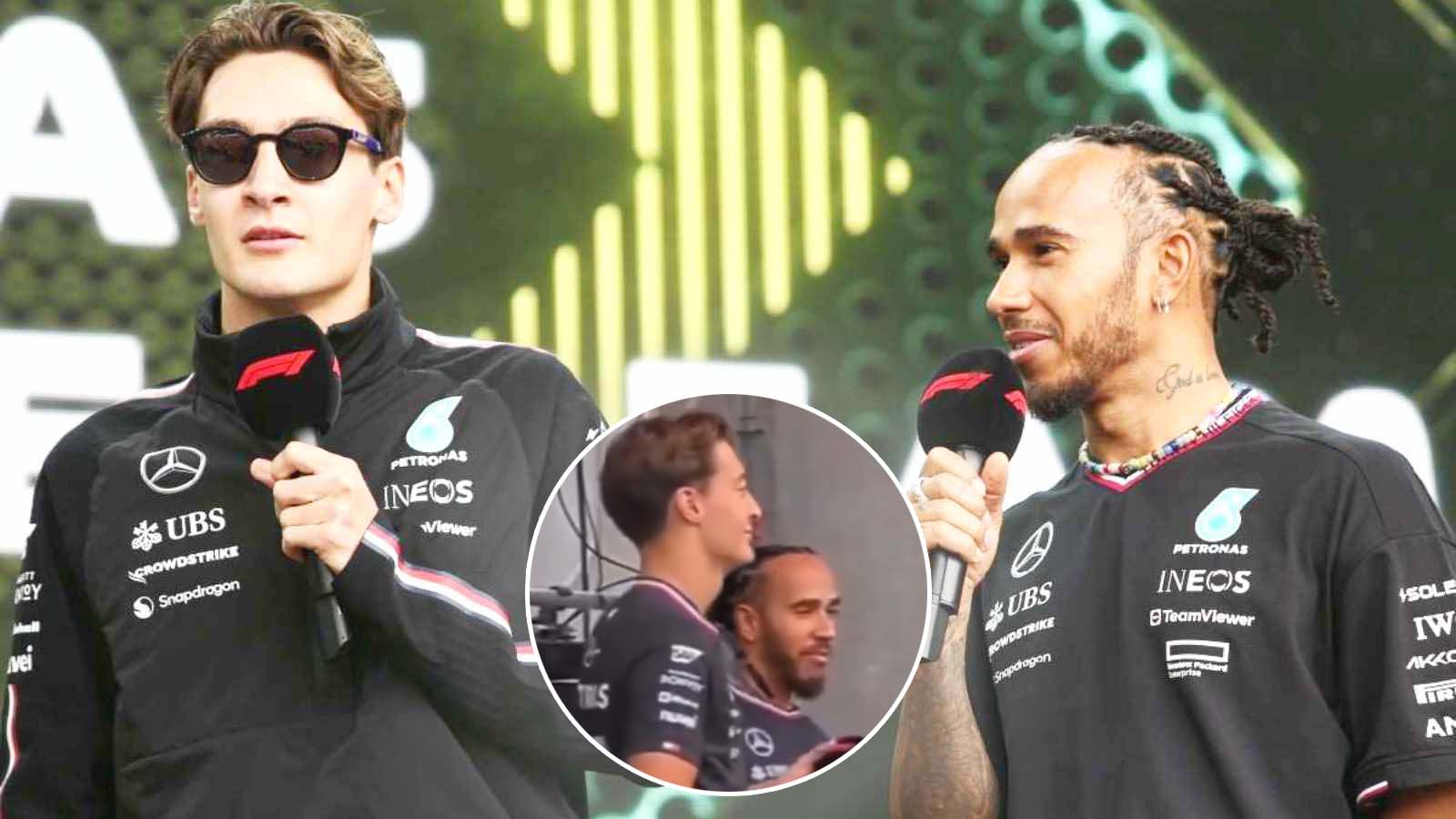 (Video) Katy Perry fan Lewis Hamilton has a hilarious chat with Swiftie George Russell over music genres in Baku