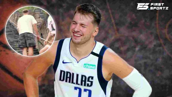 Luka Doncic’s offseason activity has seen him take part in a promotional tour for the Jordan brand in China