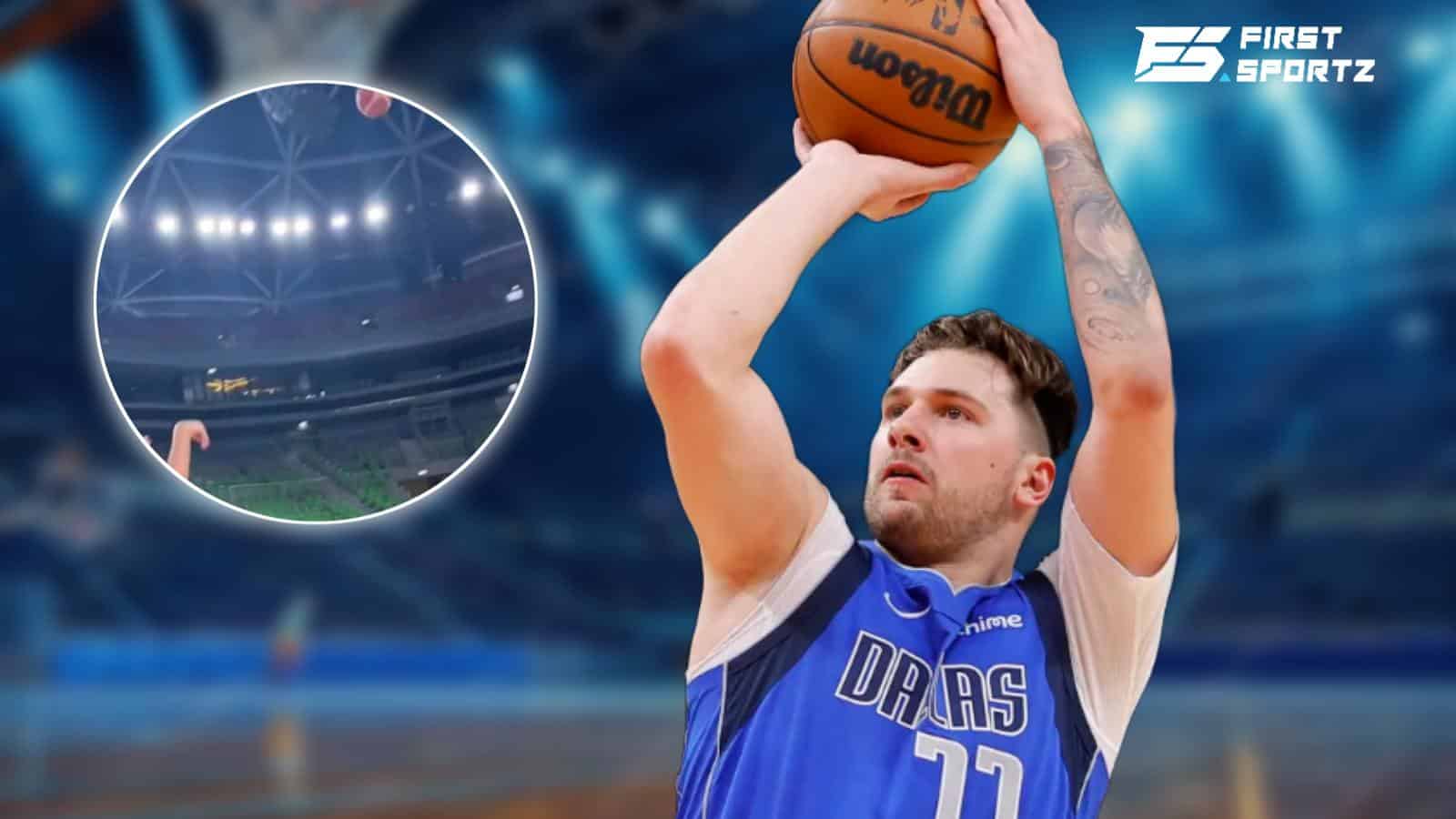 (Video) “He is the one and only” – Luka Doncic’s ‘INSANE’ trick shots compilation goes viral