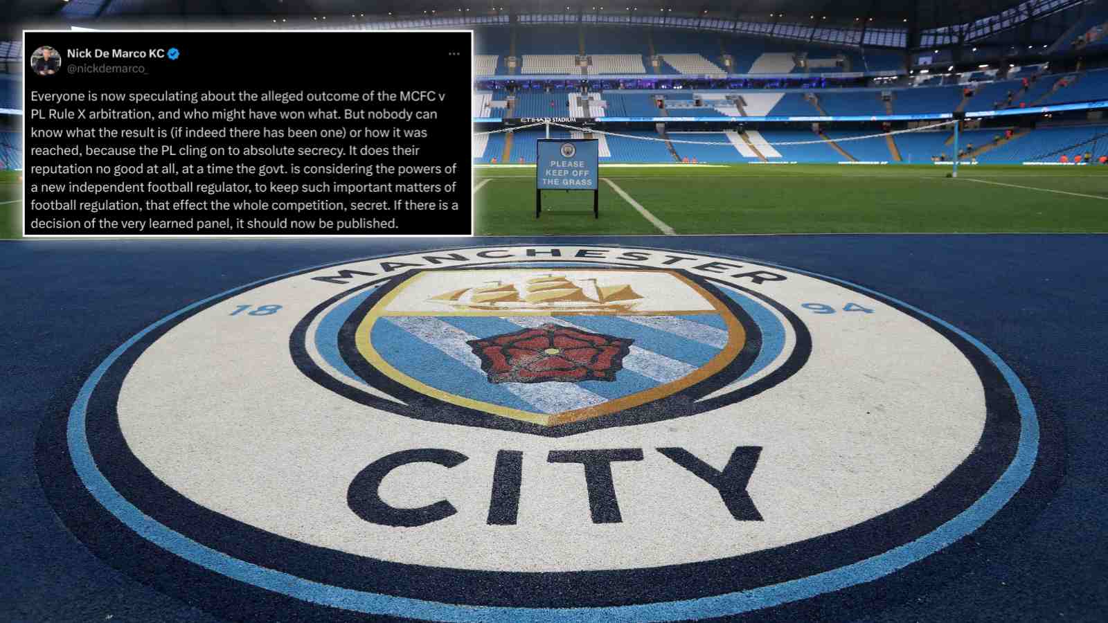 Premier League gets called out for maintaining absolute secrecy unnecessarily in Manchester City’s case