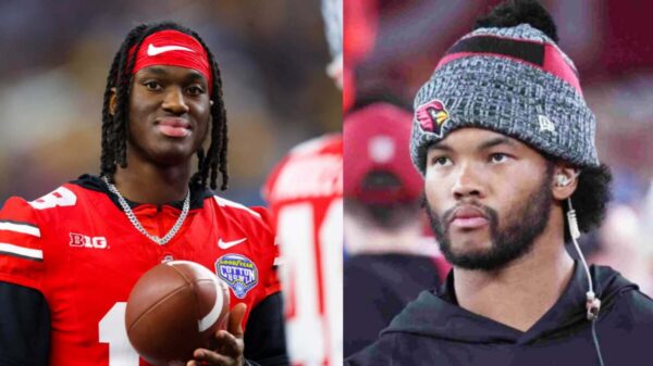 Marvin Harrison Jr. and Kyler Murray