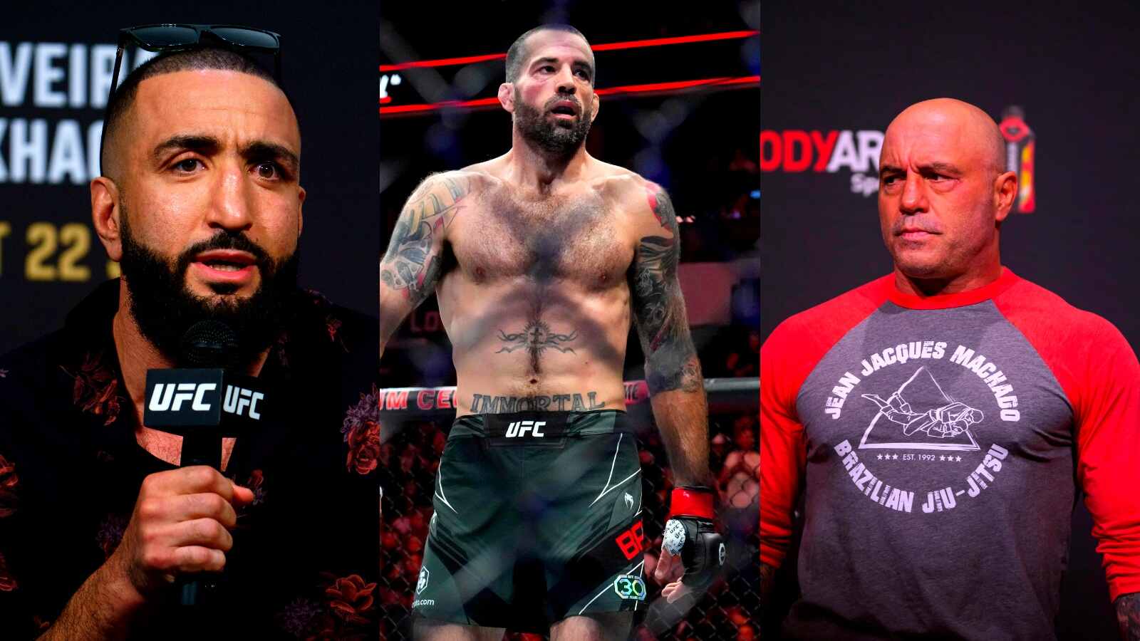 VIDEO: Joe Rogan and Belal Muhammad are going VIRAL for making huge blunder regarding fighter names