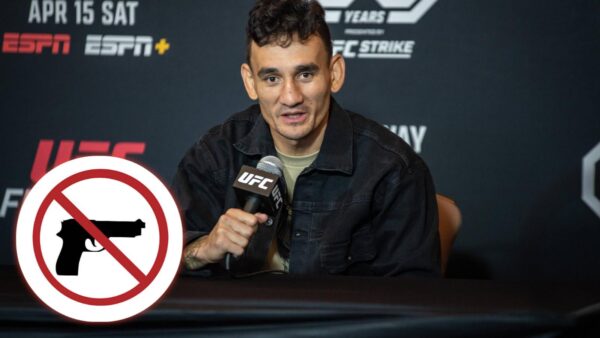 Max Holloway speaks out against gun violence