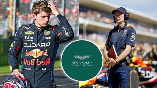 Max Verstappen and Adrian Newey