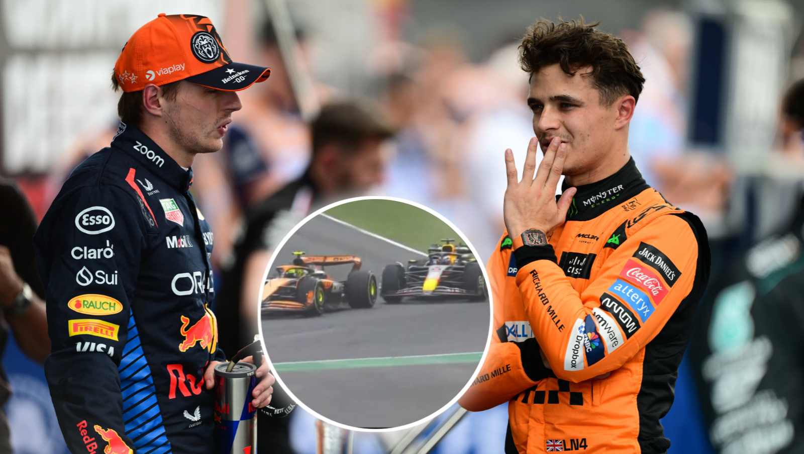 (Video) Lando Norris pulls off stellar overtake on title rival Max Verstappen with ease during Italian GP