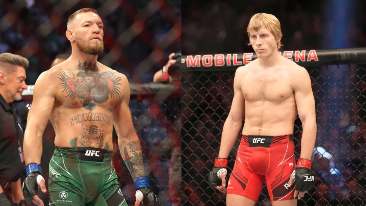 Conor Mcgregor comes close to a possible bout with Paddy Pimblett. (via Imago)