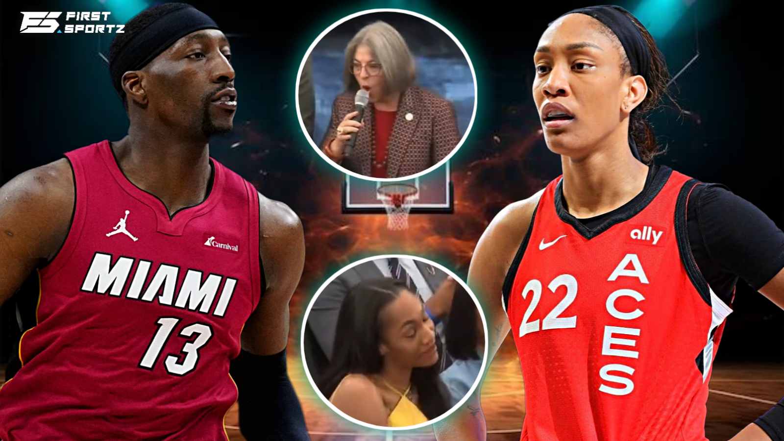 Miami mayor puts A’Ja Wilson on the spot after hinting at Bam Adebayo dating rumors at ‘key ceremony’