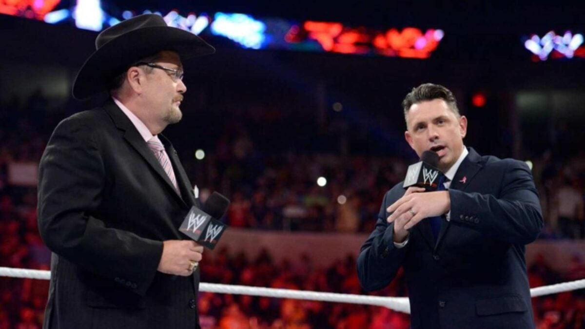 Michael Cole Jim Ross