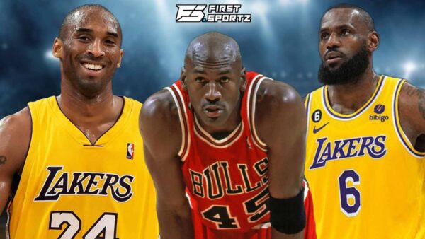 Michael Jordan LeBron James and Kobe Bryant