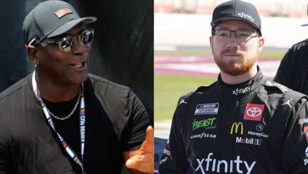 Michael Jordan and Tyler Reddick