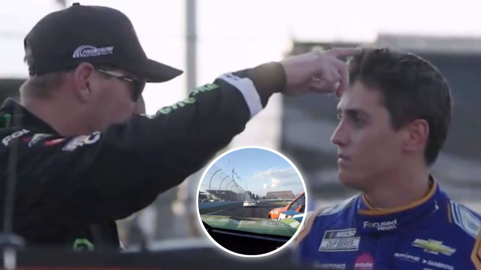 (Video) Michael McDowell and Zane Smith caught on camera having an animated confrontation at Watkins Glen