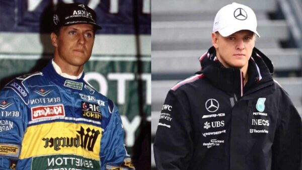 Michael Schumacher and Mick Schumacher