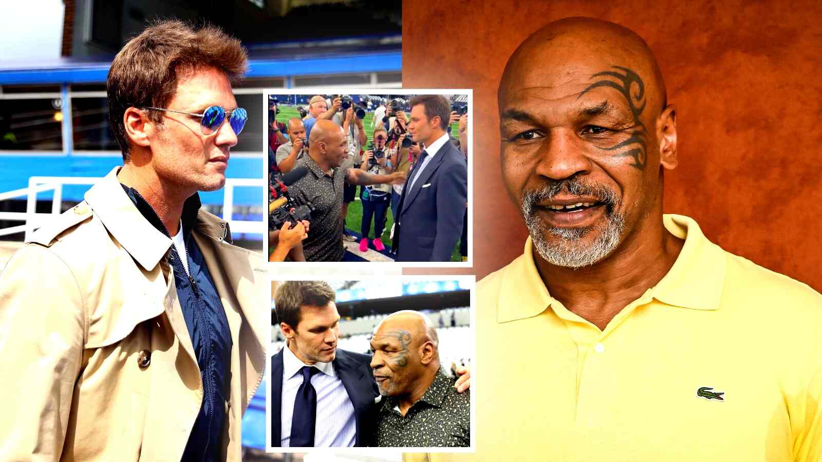 VIDEO: GOATs Tom Brady and boxing legend Mike Tyson turn heads with NFL meet-up