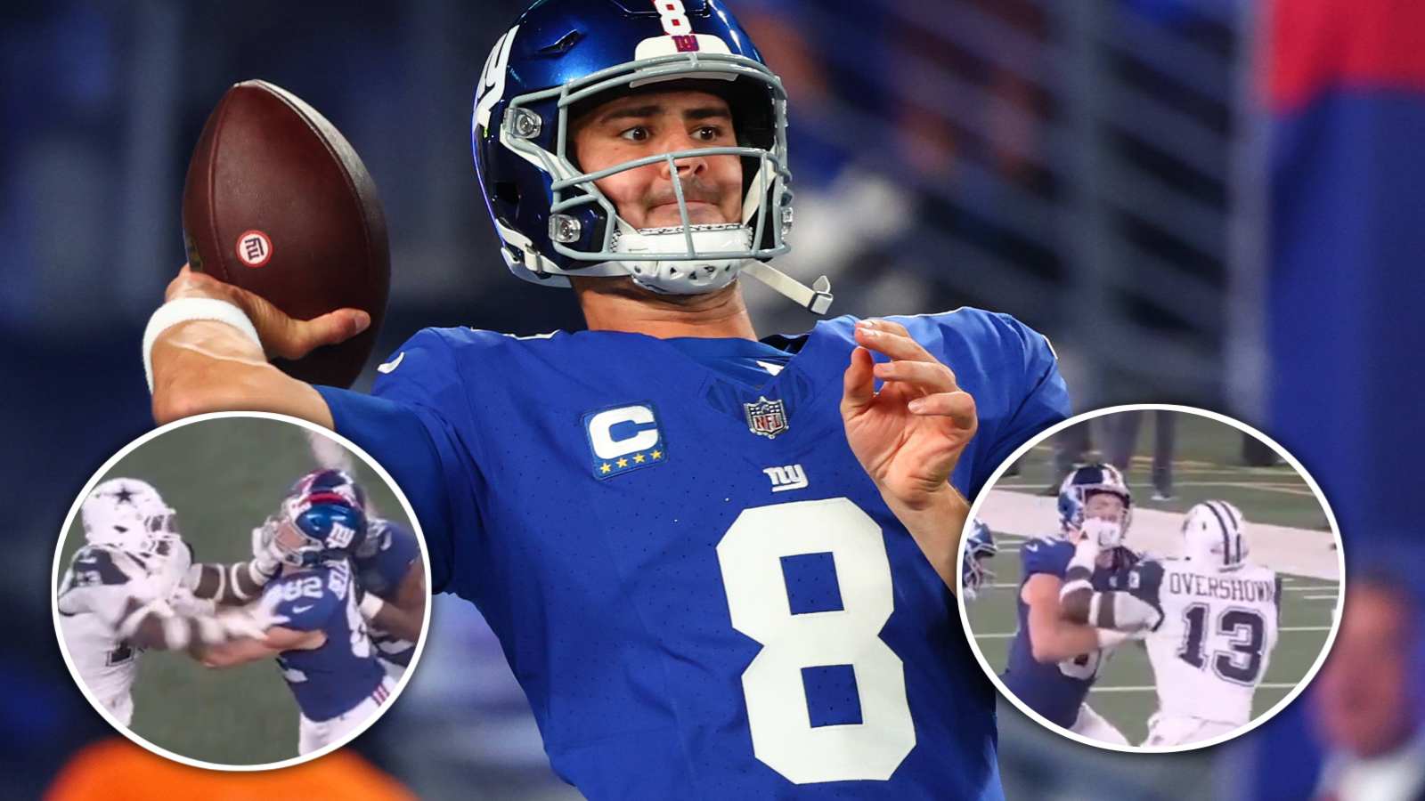 Major officiating blunder costs Giants big play as wrong face mask call hurts early drive against Cowboys