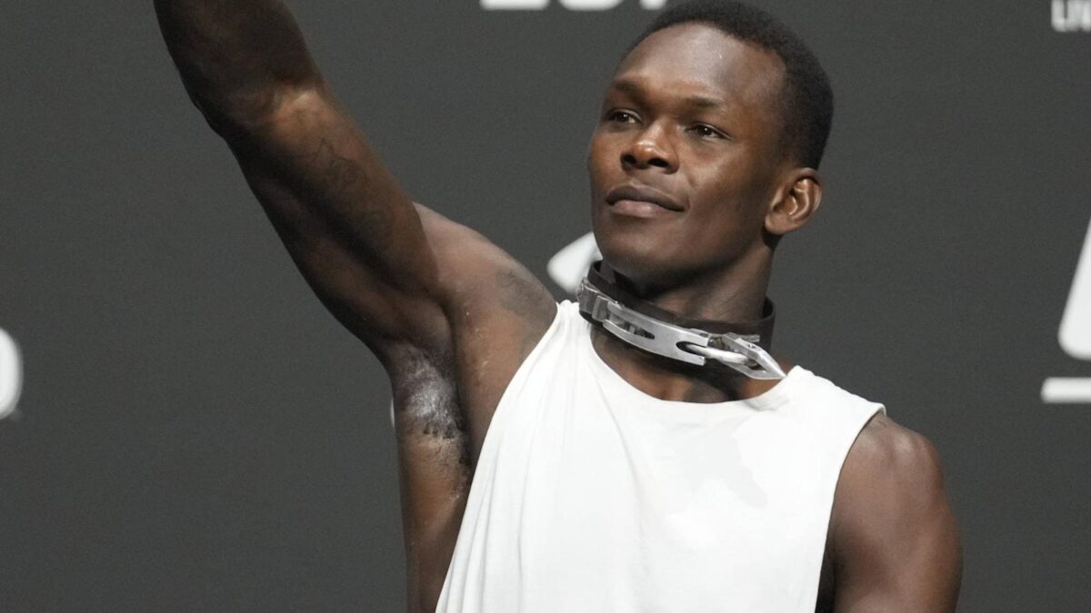 Netizens react to Israel Adesanya dropping from the UFC's P4P list