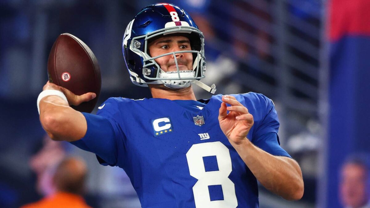 New York Giants quarterback Daniel Jones has his NFL career on the line this season