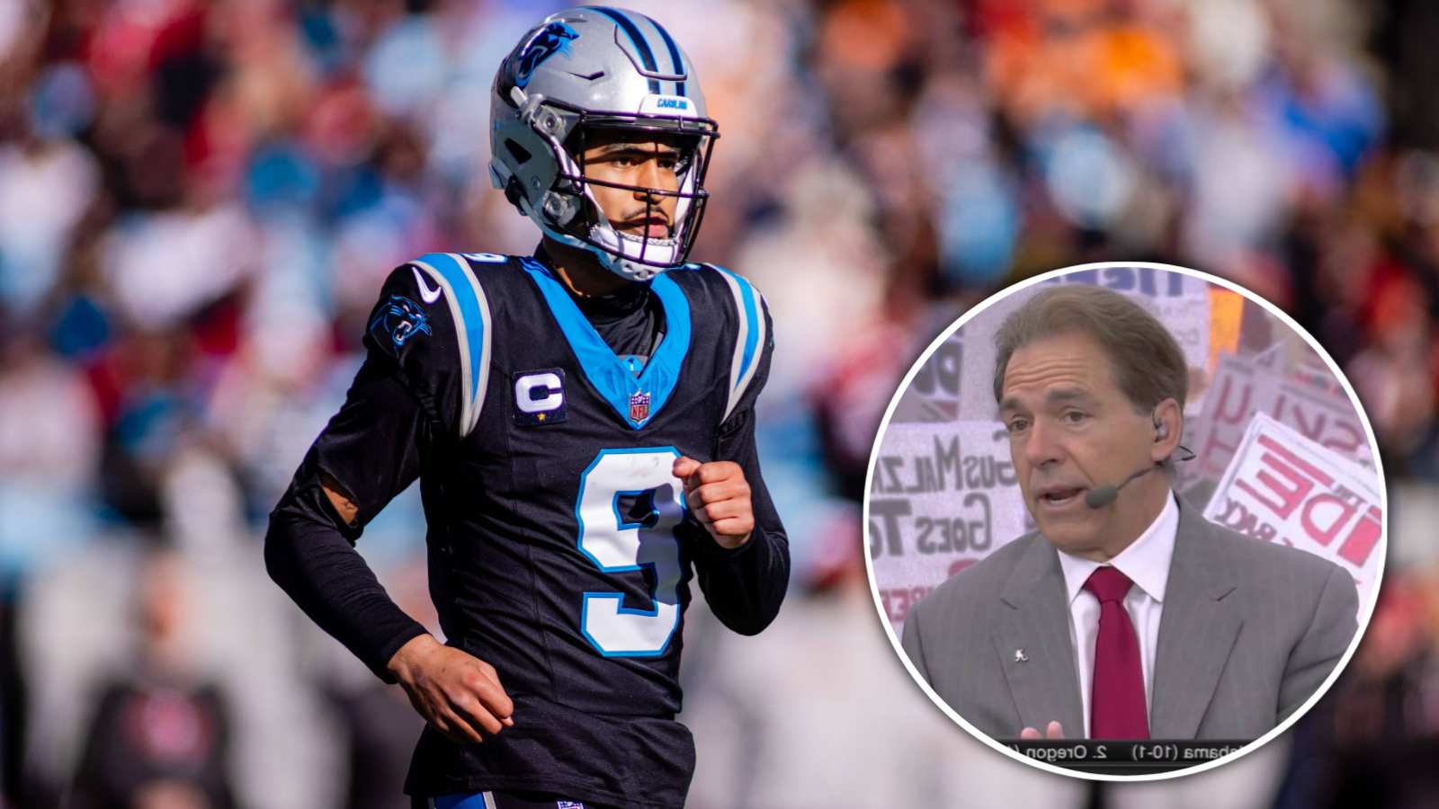 Nick Saban blames Bryce Young’s struggles on lack of support in Panthers’ offense post the QB’s unceremonious benching