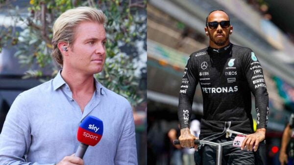 Nico Rosberg and Lewis Hamilton