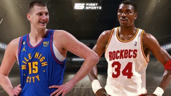 Nikola Jokic and Hakeem Olajuwon