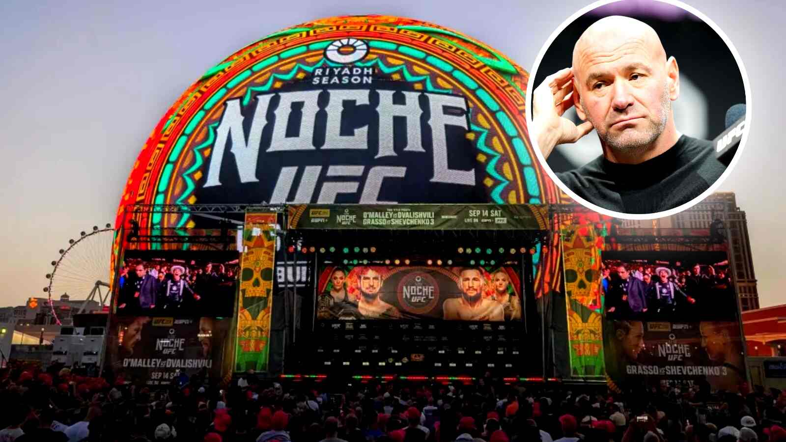 “Who has the next question?” Dana White promptly turns down thematic $306k Noche bonus requests