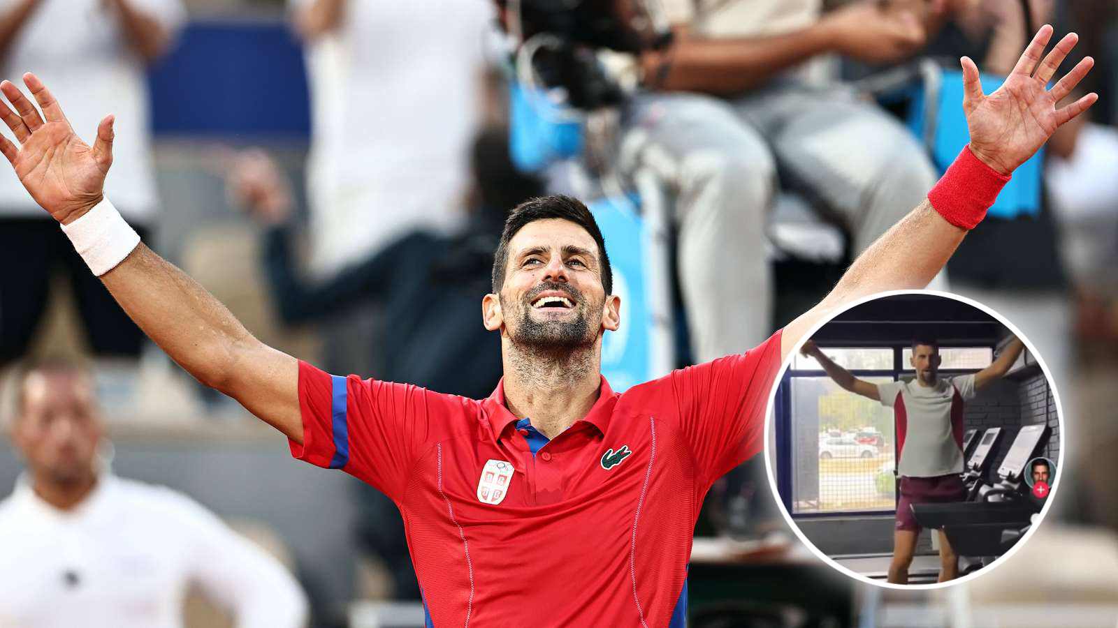 Novak Djokovic shows iconic dance moves on Davis Cup duty for Serbia