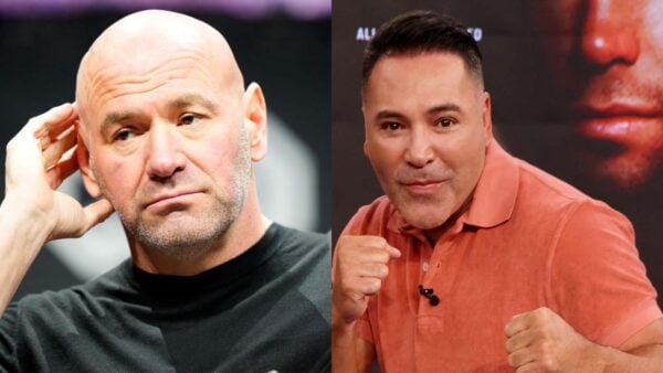 Oscar De La Hoya BIZARRELY claims UFC's $20 million+ Sphere event was not Dana White's idea (via Imago)