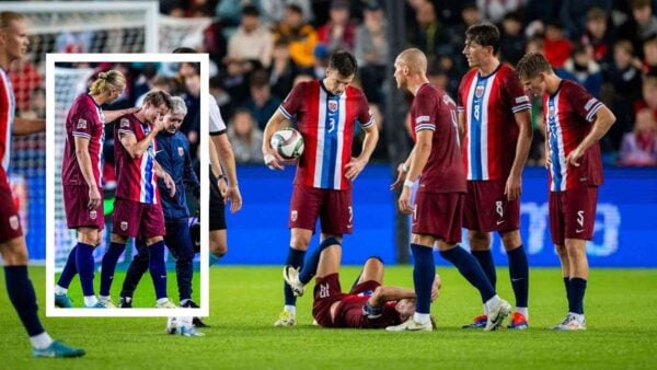 Odegaard's Injury vs Austria