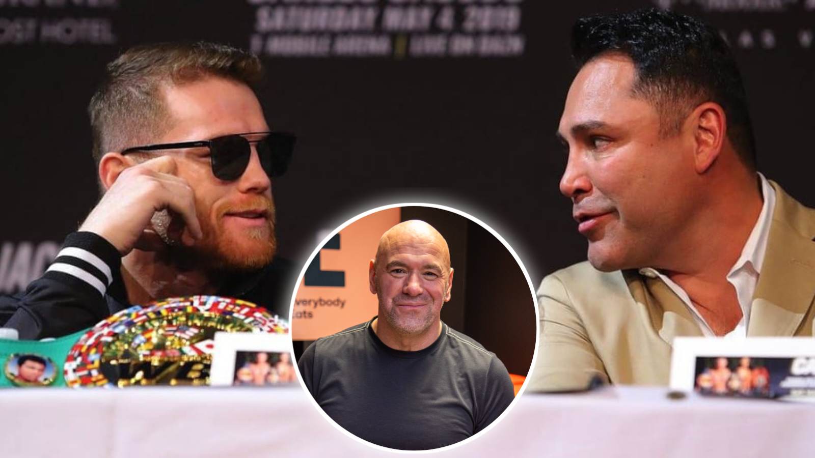 Oscar De La Hoya will ditch Canelo Alvarez to attend nemesis Dana White’s dream Las Vegas Sphere event