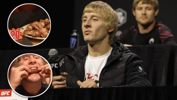 Paddy Pimblett smashes the all-time chicken wings record at his local restaurant