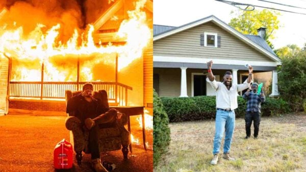 Adam Page burns down Swerve Strickland's childhood home on Dynamite