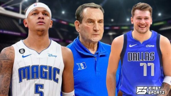 Paolo Banchero Luka Doncic and Coach K