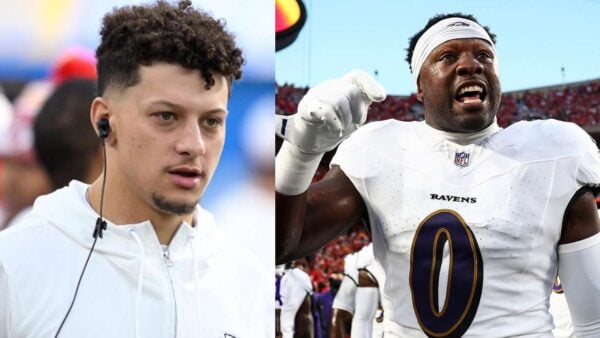 Patrick Mahomes and Roquan Smith