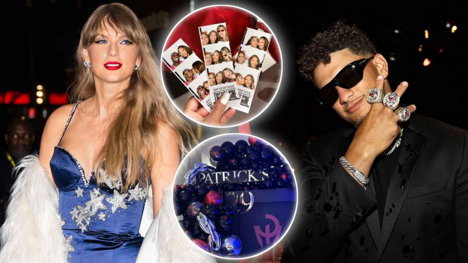 Taylor Swift has a blast at Patrick Mahomes’ birthday party