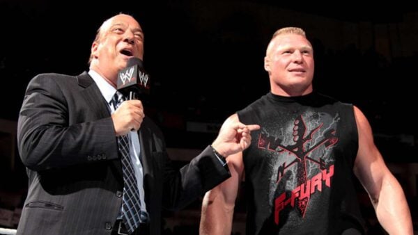 Paul Heyman Brock Lesnar