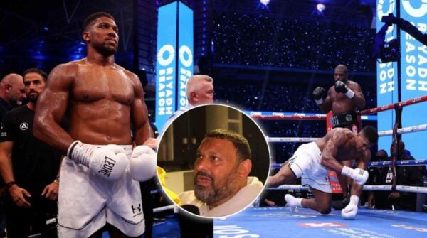 Prince Naseem Hamed reacts to Anthony Joshua's defeat