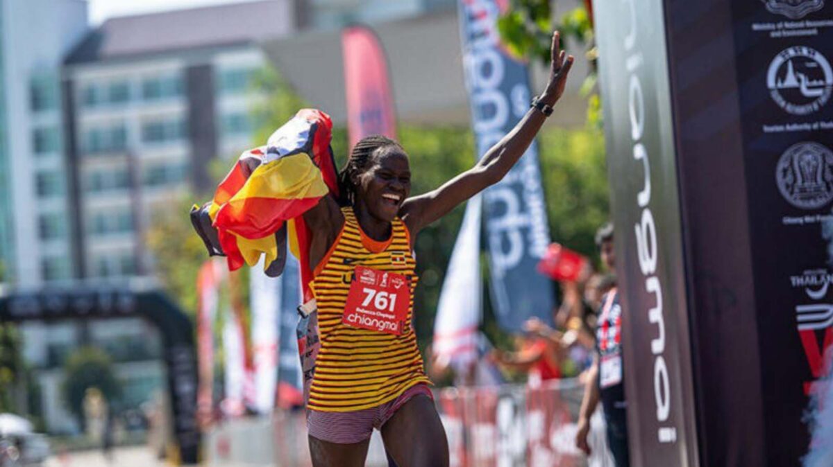 Rebecca Cheptegei represented Uganda at the Paris Olympics 2024