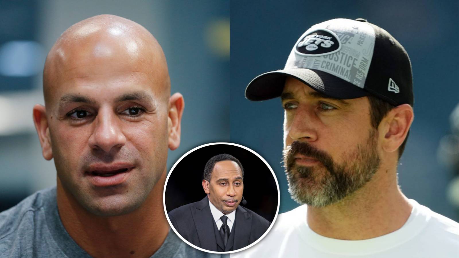 Stephen A. Smith lets Aaron Rodgers off the hook by blaming Robert Saleh for Jets’ MNF loss against 49ers