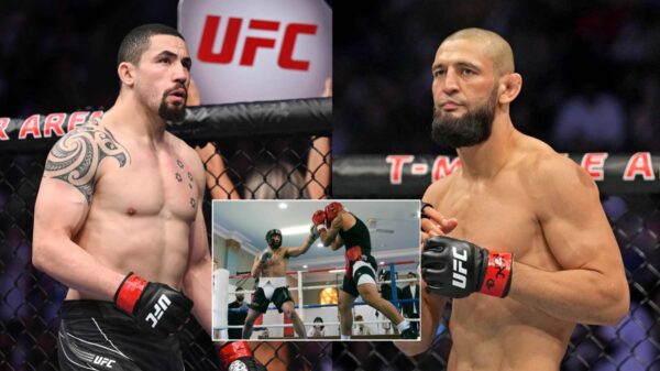 Robert Whittaker talks about sparring with Jai Opetaia ahead of the Khamzat Chimaev fight