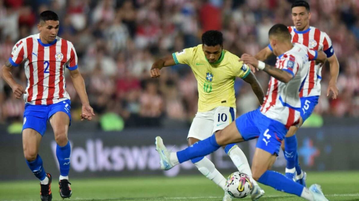 Rodrygo vs Paraguay