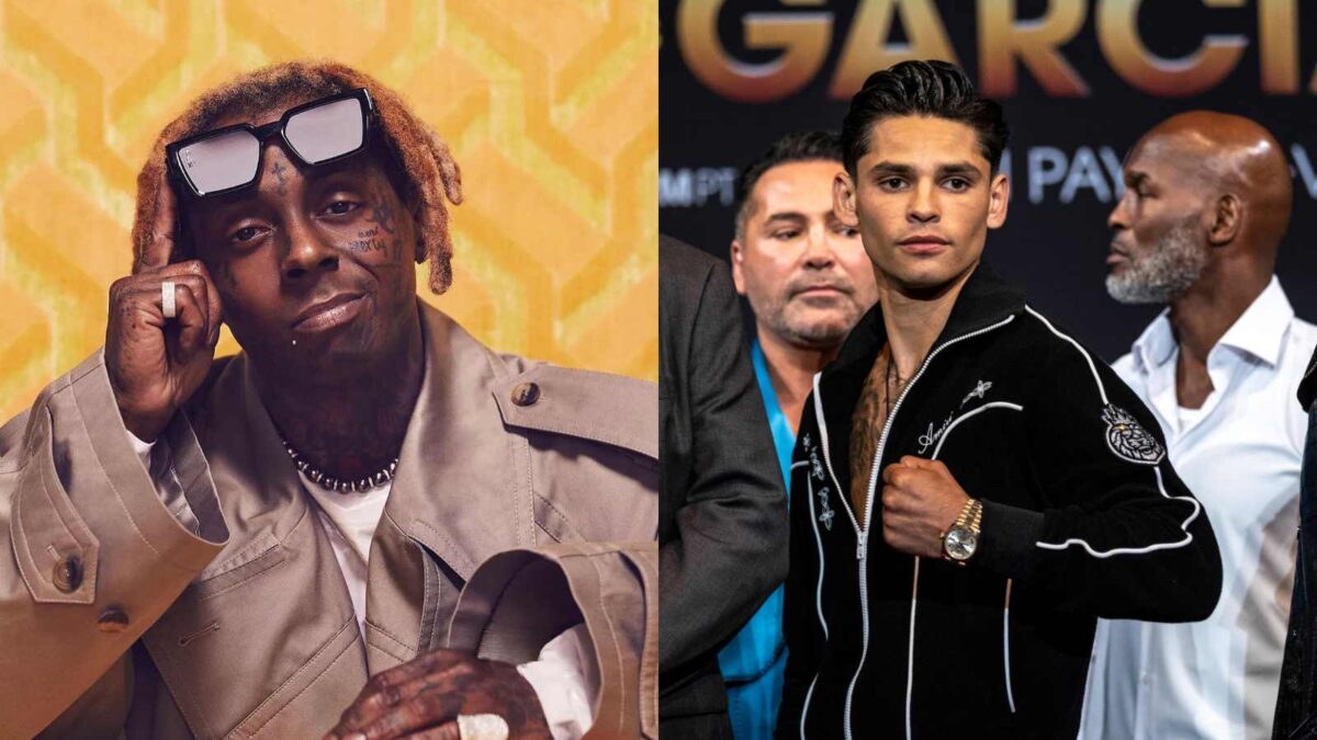 Ryan Garcia claimed Lil Wayne gave him the N word pass