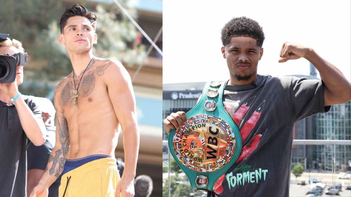 Ryan Garcia vs Shakur Stevenson