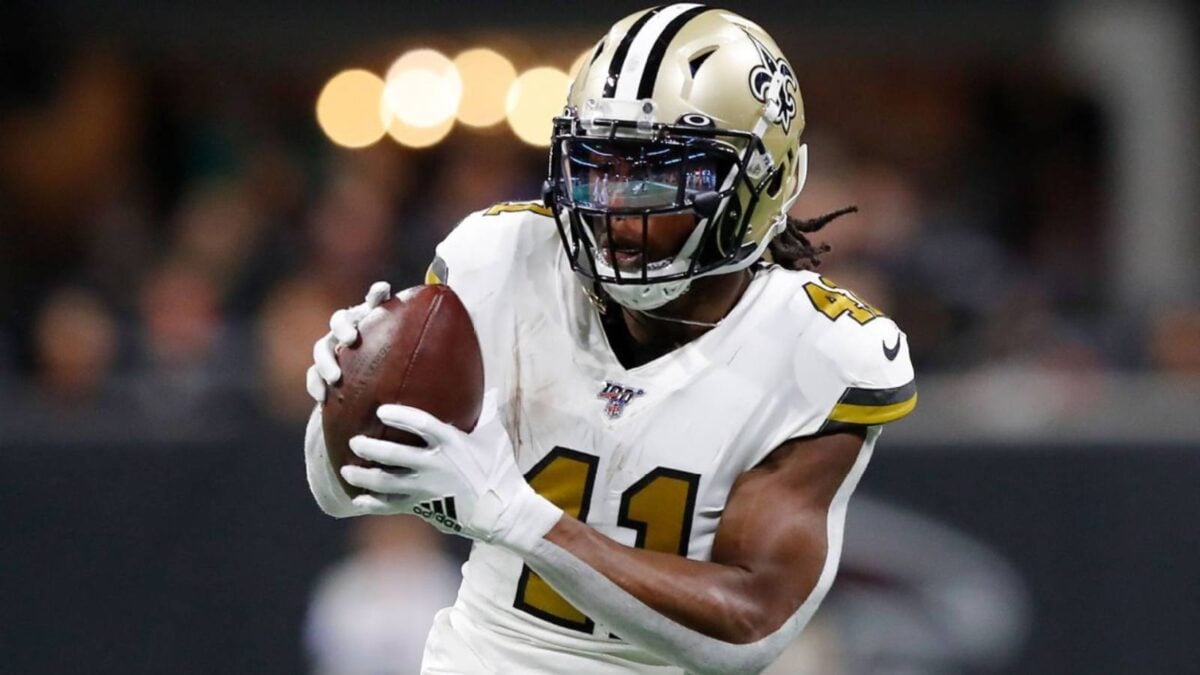 Saints RB Alvin Kamara 