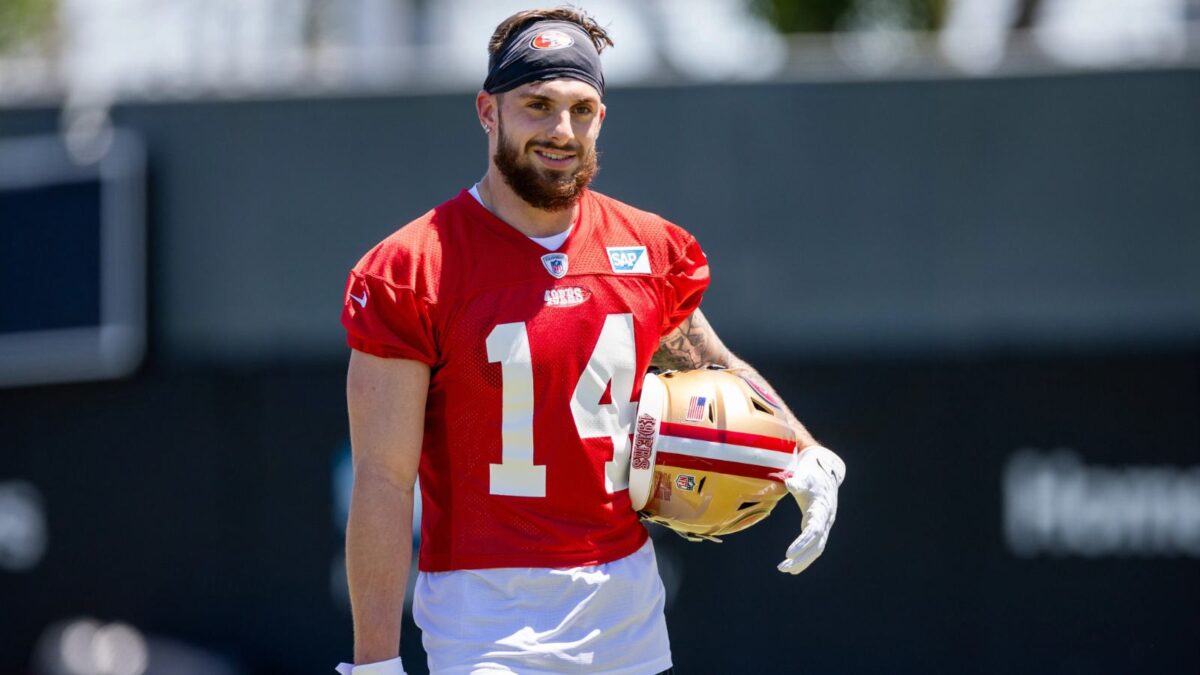 San Francisco 49ers star Ricky Pearsall will have to wait for his NFL debut