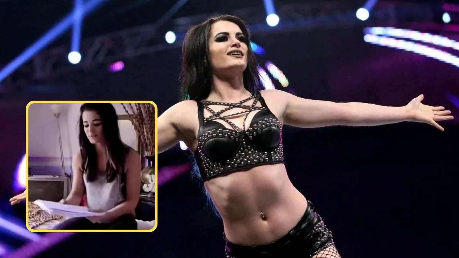 Video: Saraya aka Paige shares throwback video of her reaction to getting first WWE contract at just 18 years old 