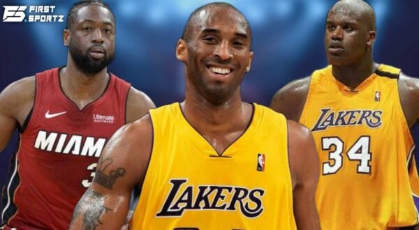 Shaquille O'Neal Kobe Bryant and Dwyane Wade