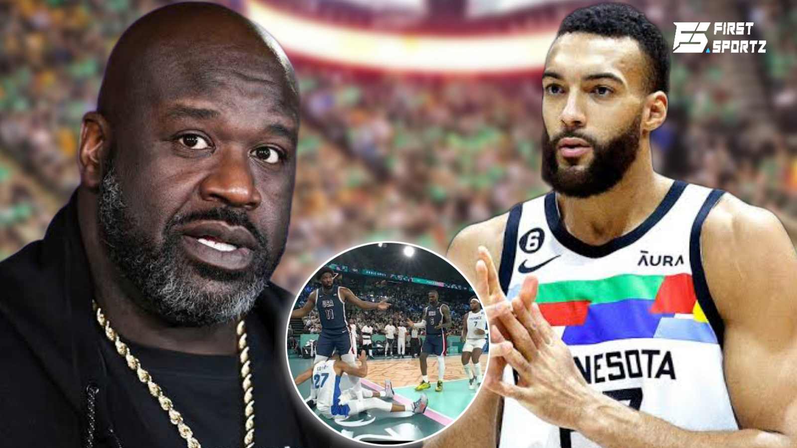 Shaquille O’Neal calls out DPOY Rudy Gobert for embarrassing moment with Joel Embiid at Olympics