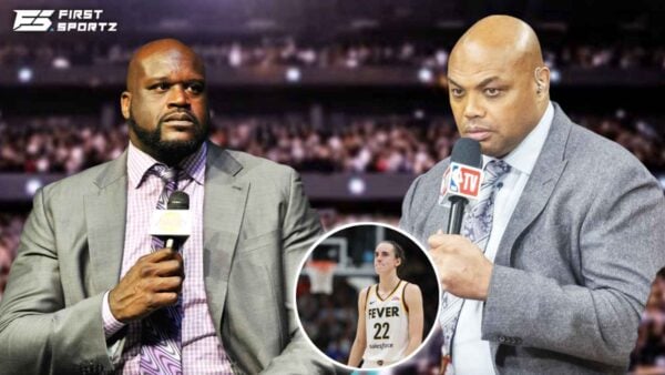 Shaquille O'Neal, Charles Barkley and WNBA rookie Caitlin Clark