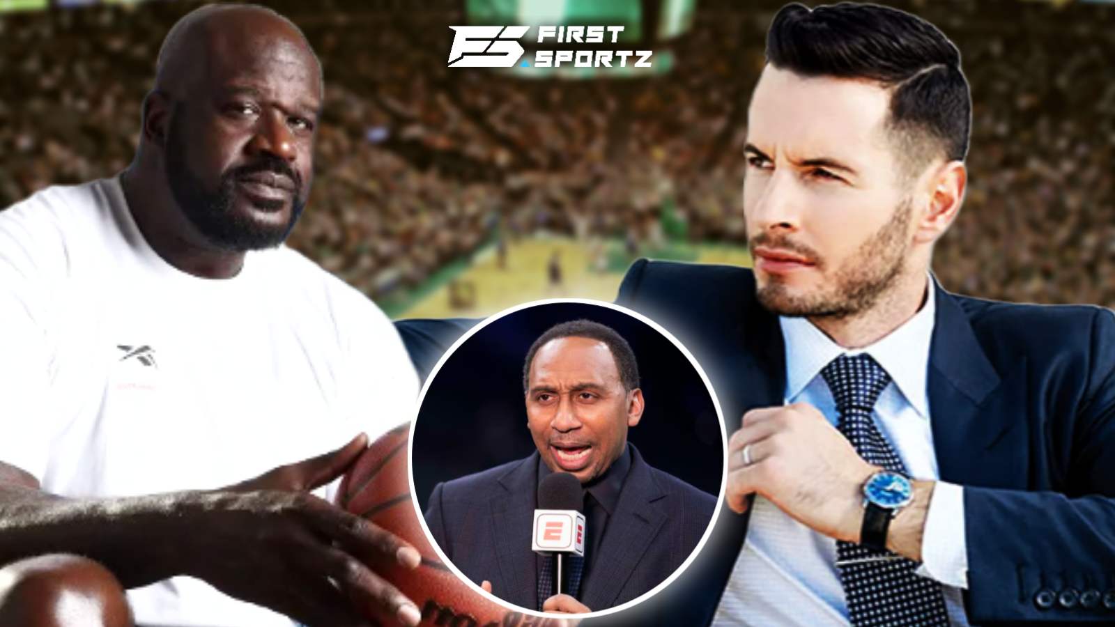 “Stop that big boy!” Stephen A. Smith CALLS OUT Shaquille O’Neal for ‘lying’ about JJ Redick