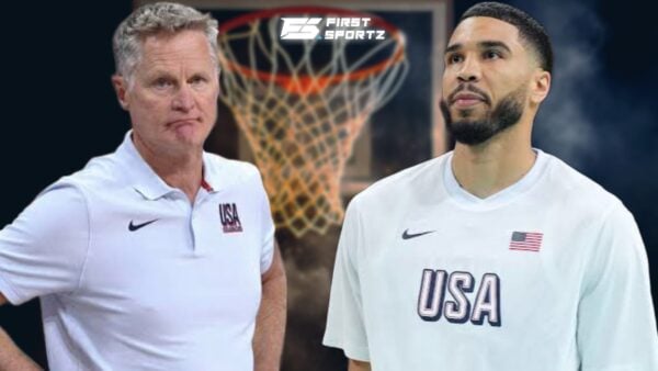 Steve Kerr and Jayson Tatum