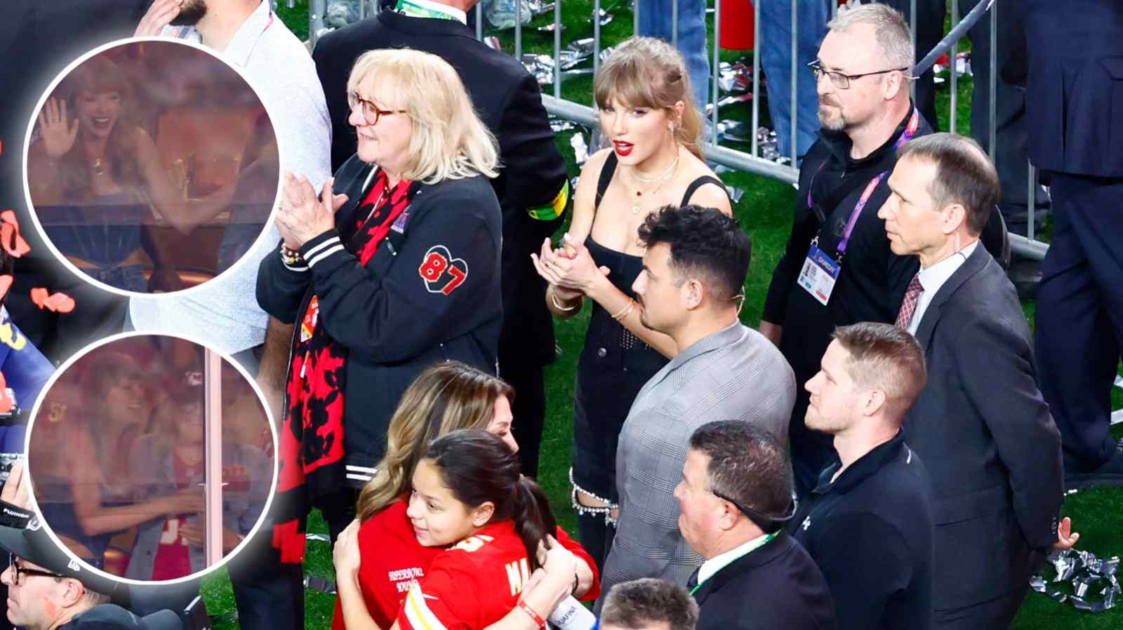 (Video) Taylor Swift hugs Donna Kelce as Travis Kelce and Patrick Mahomes make Chiefs history in the Ravens season opener game